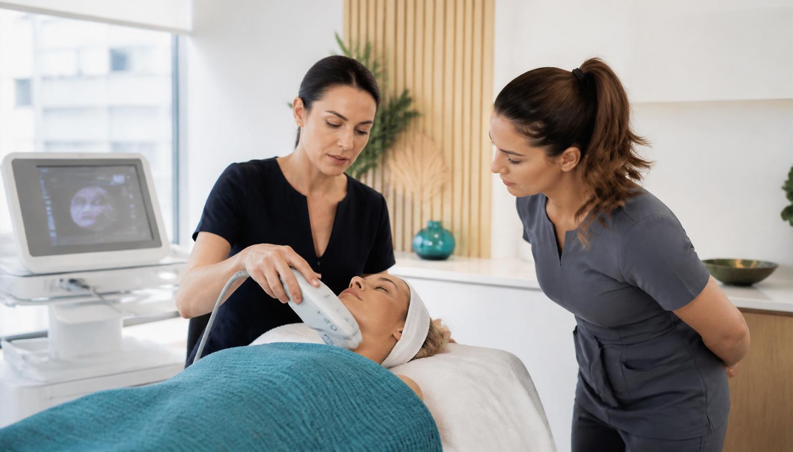 HIFU treatment demonstration